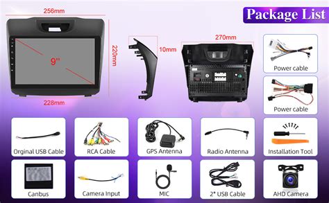 Amazon Car Radio For Isuzu D Max Mu X With