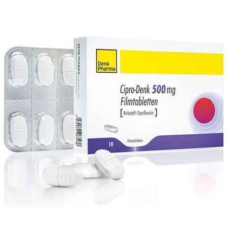 Ciprodenk Ciprofloxacin 500mg Tablets 10`s Pharmacy Direct Kenya