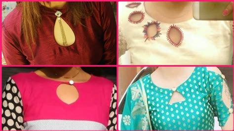 New Model Neck Designs For Kurti Suits Dress Boat Neck Designs