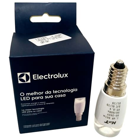 Lâmpada Led E14 1 4W Bivolt Geladeira Electrolux 64502723A AR Brasil