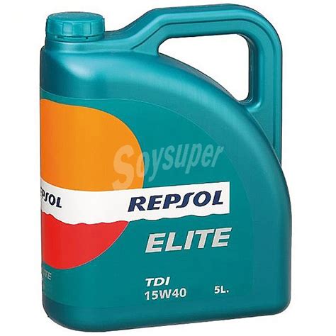 Repsol Elite Aceite De Motor Tdi W Bid N L