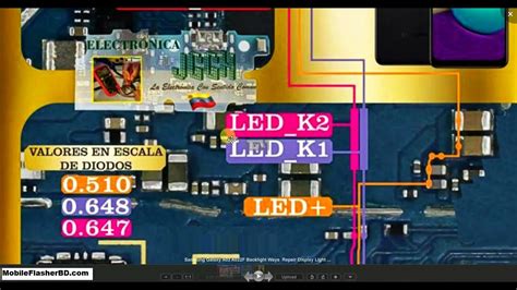 Samsung Galaxy A02 A022F Backlight Ways Repair Display Light Problem