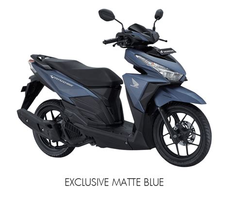 New Honda Vario Warna Biru Doff Exclusive Matte Blue Versi