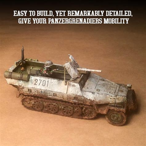 Buy Wargames Delivered Bolt Action Tank War Sd Kfz Ausf D Hanomag