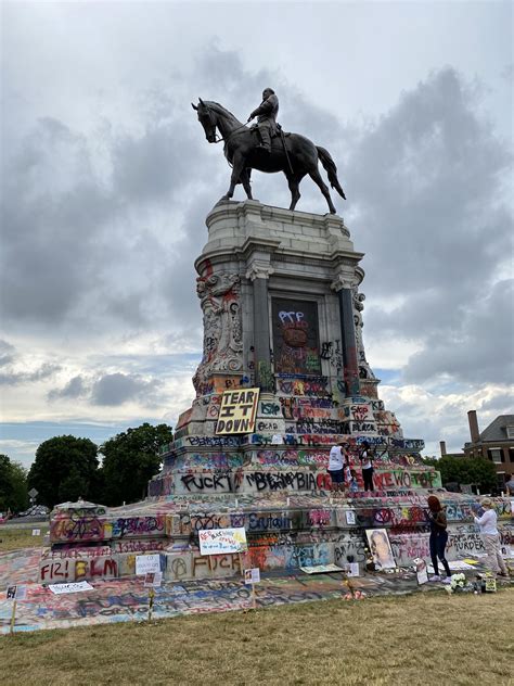 Robert E Lee Statue Richmond Va Blm Rpics