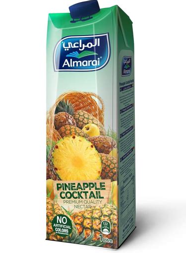 Amart Market Almarai Pineapple Cocktail Juice 1 Liter المراعى عصير اناناس كوكتيل 1 لتر