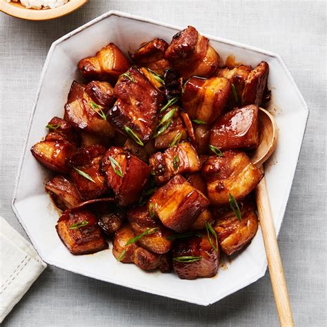 Red Braised Pork Belly Hong Shao Rou Recipe Bon Appétit