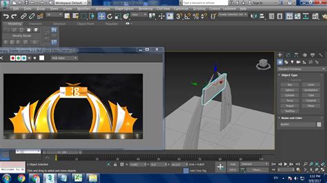 Tutorial On Modeling A Basic Stage Design In 3dsmax Youtube