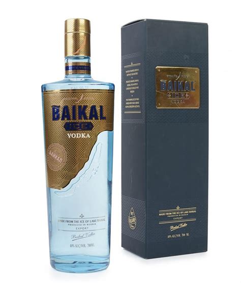 WÓDKA BAIKAL ICE 0 7L 40 ROSJA KARTON