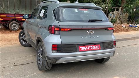 Hyundai Venue Facelift 2023 Nardo Grey Colour Youtube