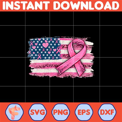 Breast Cancer Svg Pray Bight Believe Svg Pink Awareness Ri Inspire