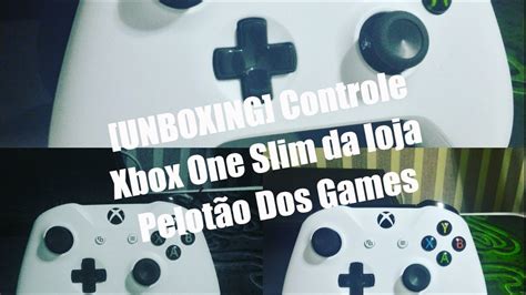 Unboxing Controle Xbox One Slim Da Loja Pelot O Dos Games Youtube