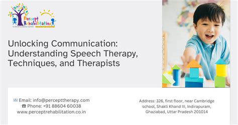 Unlocking Communication Understanding Speech Therapy Techniques And