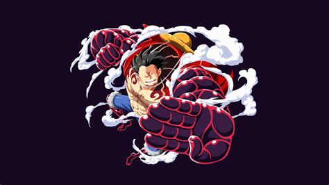 Monkey D Luffy Snakeman Gear Fourth One Piece Anime 4k Hd