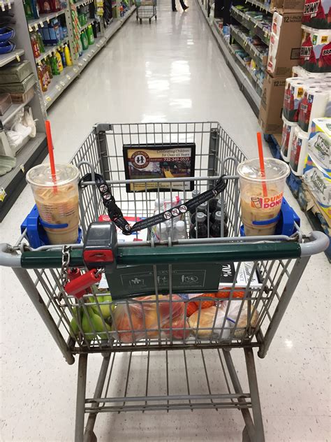 Sip N Set Portable Collapsible Shopping Cart Cup Holders Available