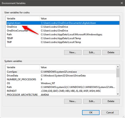 C Mo Crear Variables De Usuario Y Variables De Entorno Del Sistema En