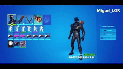 Bajada De Agua En Fortnite Con La Skin Piloto Del B R U T O Capitulo