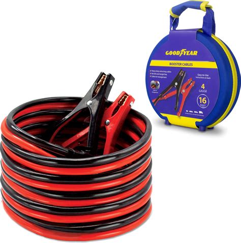 Goodyear Ultra Reliable Car Jumper Cables With Durable