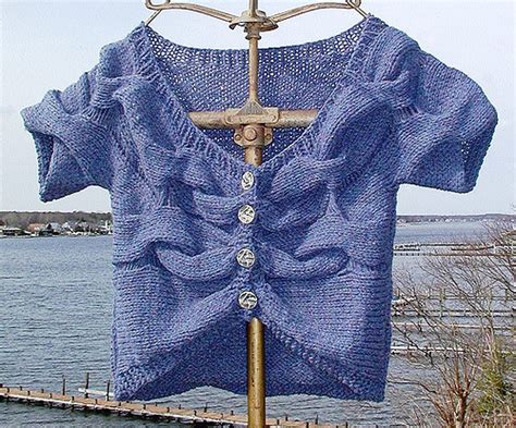 Ravelry Twisted Cardigan Pattern By Sarah Punderson