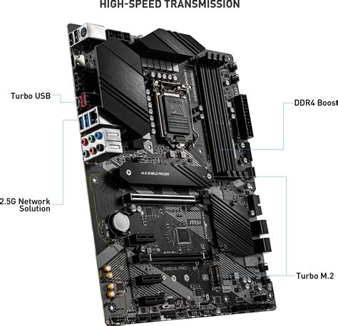 Msi Z A Pro Proseries Atx Motherboard Th Gen Intel Core Lga