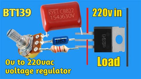 220vac Voltage Regulator Simply Ac Supply Voltage Demer Youtube