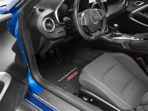 Lloyd Camaro Ultimat Front Floor Mats With Camaro And Red SS Logo