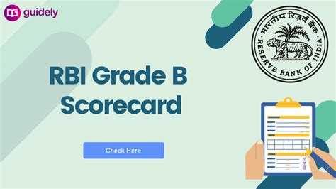 Rbi Grade B Scorecard All Information You Must Know