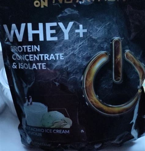 Whey Protein Concentrate Isolate Pistachio Ice Cream Go On Nutrition