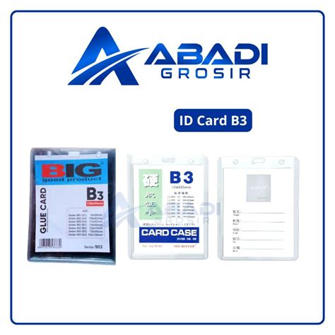 id card ukuran  abadi grosir
