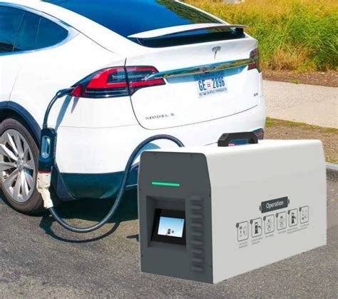 Dc Charging Station Kw Portable Type Electric Car Charging Station Ev