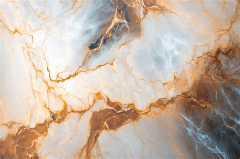 Premium Ai Image A Marble Wall With Gold And White Marbles