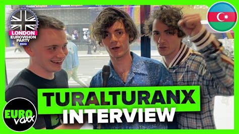 TuralTuranX Tell Me More INTERVIEW London Eurovision Party 2023