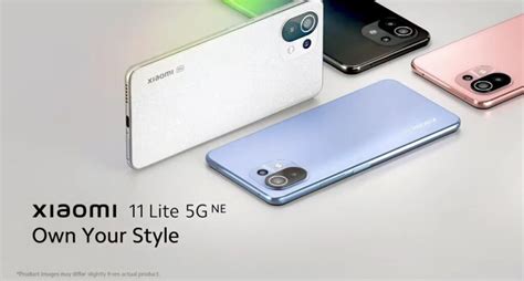 Xiaomi Mi 11 Lite 5G NE Unveiled Triple Camera Setup