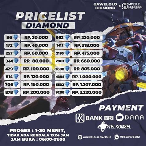 GAWELOLO STORE On Instagram Update Terbaru Untuk Harga Diamond Mobile