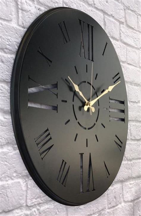 Metal Wall Clock Quality Metal Clocks Modern Wall Clock Large Wall Clock Wall Decor Wall