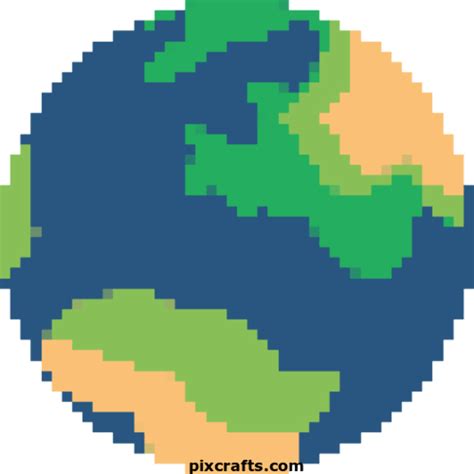 Pixel Earth Png