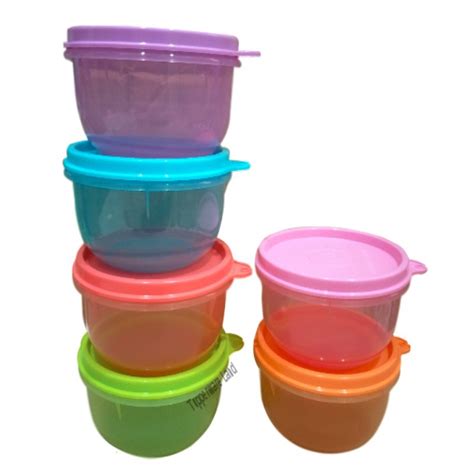 Tupperware Mini Bowls 250ml A Set Of 6 Shopee Malaysia