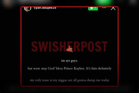 Cyan Boujee Sex Tape Leaks On The Internet Swisher Post