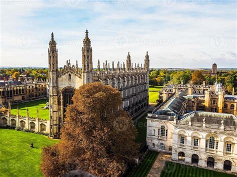 HDR Aerial view of Cambridge 9846141 Stock Photo at Vecteezy