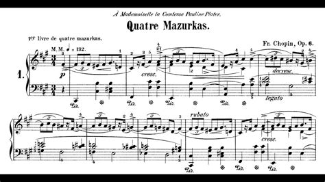 Chopin Mazurkas Op 6 Op 41 Fialkowska YouTube