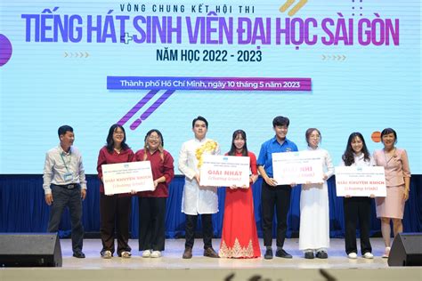 Trường Đại học Sài Gòn tổ chức thành công Hội thi Tiếng hát Sinh viên