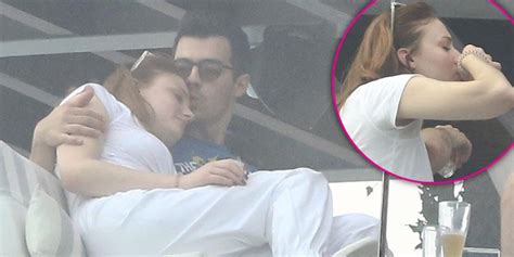 Sophie Turner & Joe Jonas Toast To Engagement With Tequila In Rio