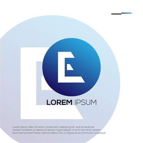 Ideias Modernas De Design De Logotipo Iniciais E Vetor Premium