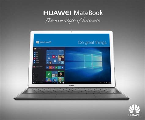 Mwc Huawei Matebook Vorgestellt