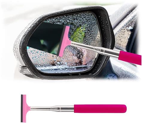 Amazon Ziciner Car Rearview Mirror Wiper Retractable Rear Mirror