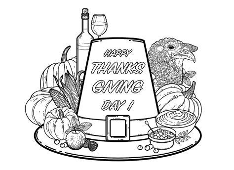 Thanksgiving Free To Color For Children Thanksgiving Kids Coloring Pages