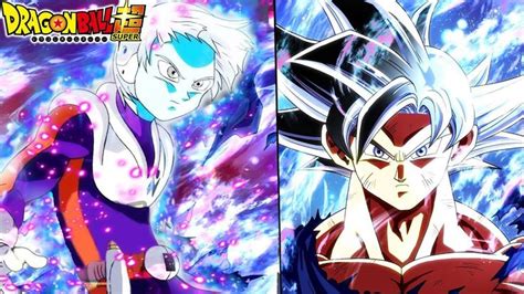 Goku Ultra Instinto Vs Merus Ultra Instinto Dragon Ball Super Artwork