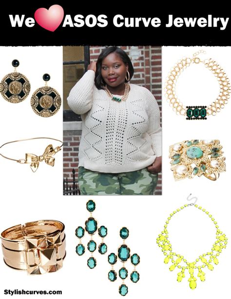 We Love Asos Curve Jewelry Stylish Curves