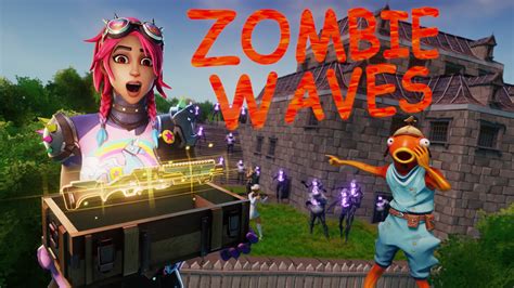 🧟‍♂️ Zombie Waves 🌊 0700 4907 0871 By Wasti Fortnite Creative Map