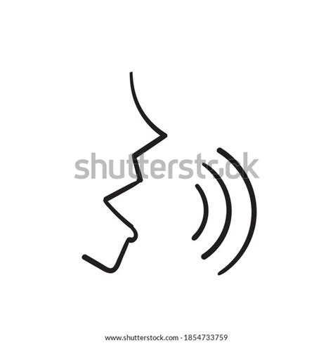 Hand Drawn Doodle Voice Recognition Concept Stock Vector Royalty Free